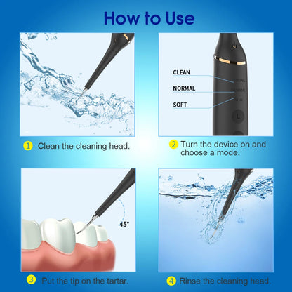 Portable Sonic Tooth Cleaner