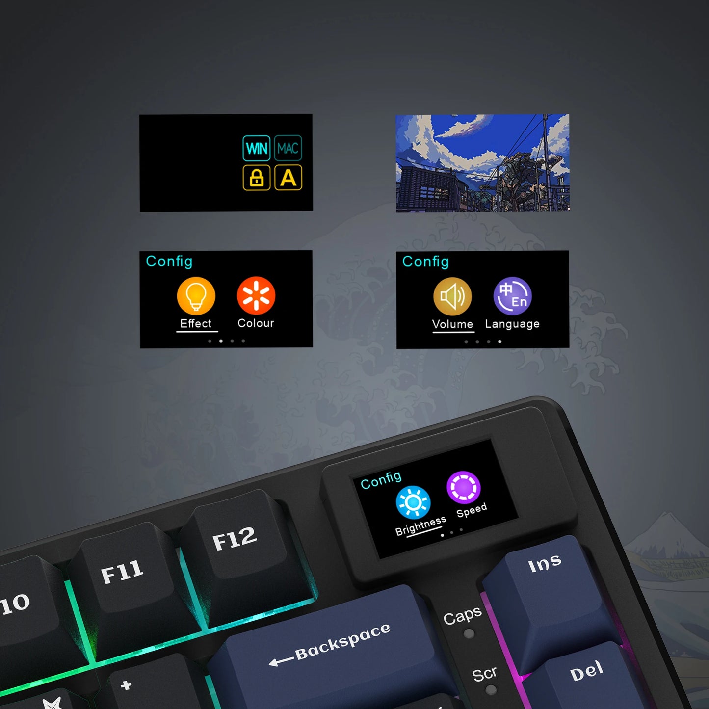 CF Mechanical Gaming Keyboard