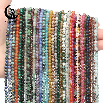ZHEYING Natural Gemstone Beads