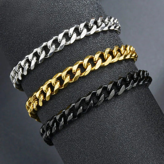 Unisex Cuban Chain Bracelet