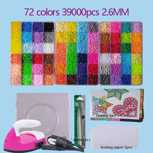 3D Perler Bead Craft Set