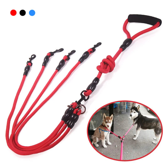Dual Dog Expanding Leash Coupler
