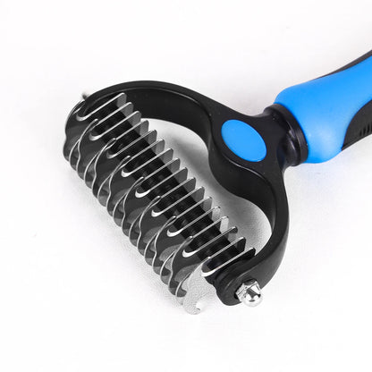 Dual-Sided Pet Grooming Comb