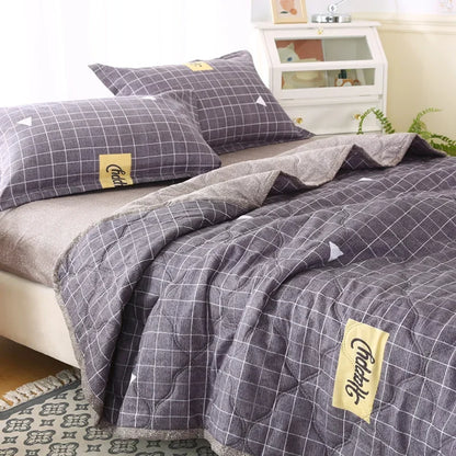 Cooling Summer Quilted Blanket