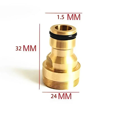 Universal Brass Faucet Adapter