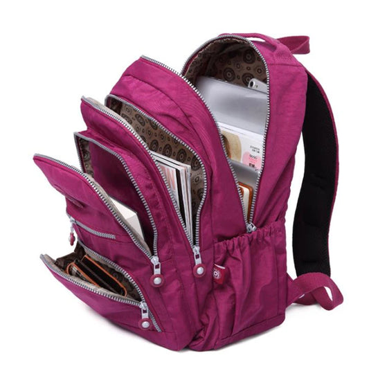 Unisex Waterproof Nylon Backpack