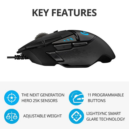 Logitech G502 HERO Mouse