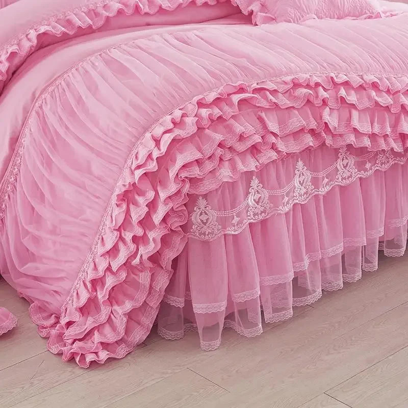 Luxury Lace Duvet Bedding Set