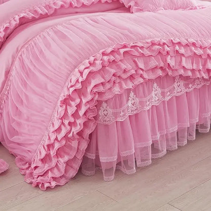 Luxury Lace Duvet Bedding Set