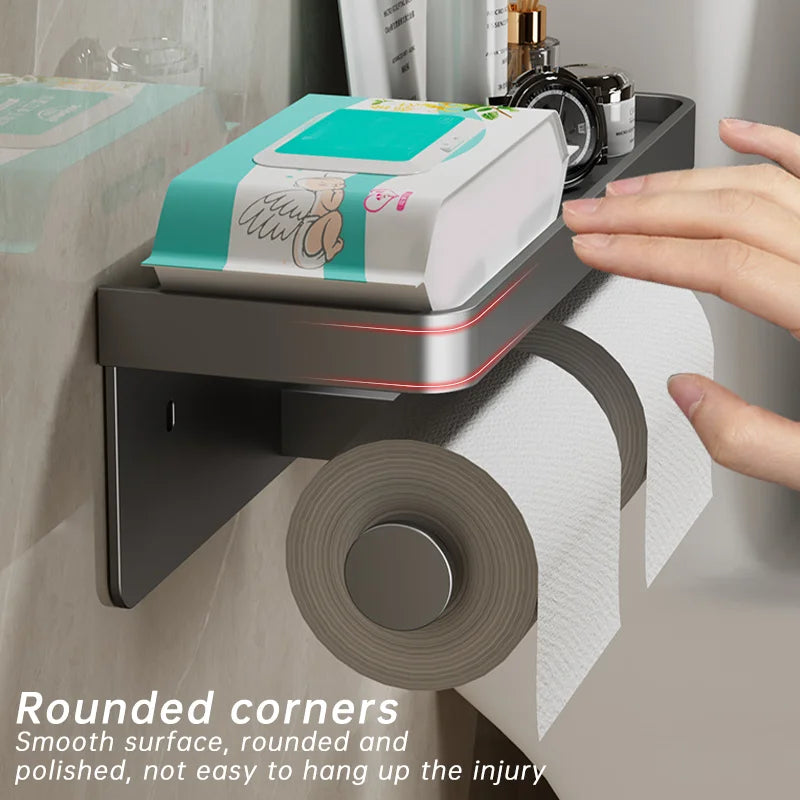 Modern Wall-Mount Paper Holder