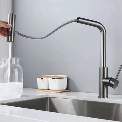 YCRAYS Black Kitchen Faucet