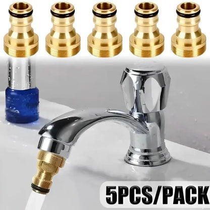 Universal Brass Faucet Adapter