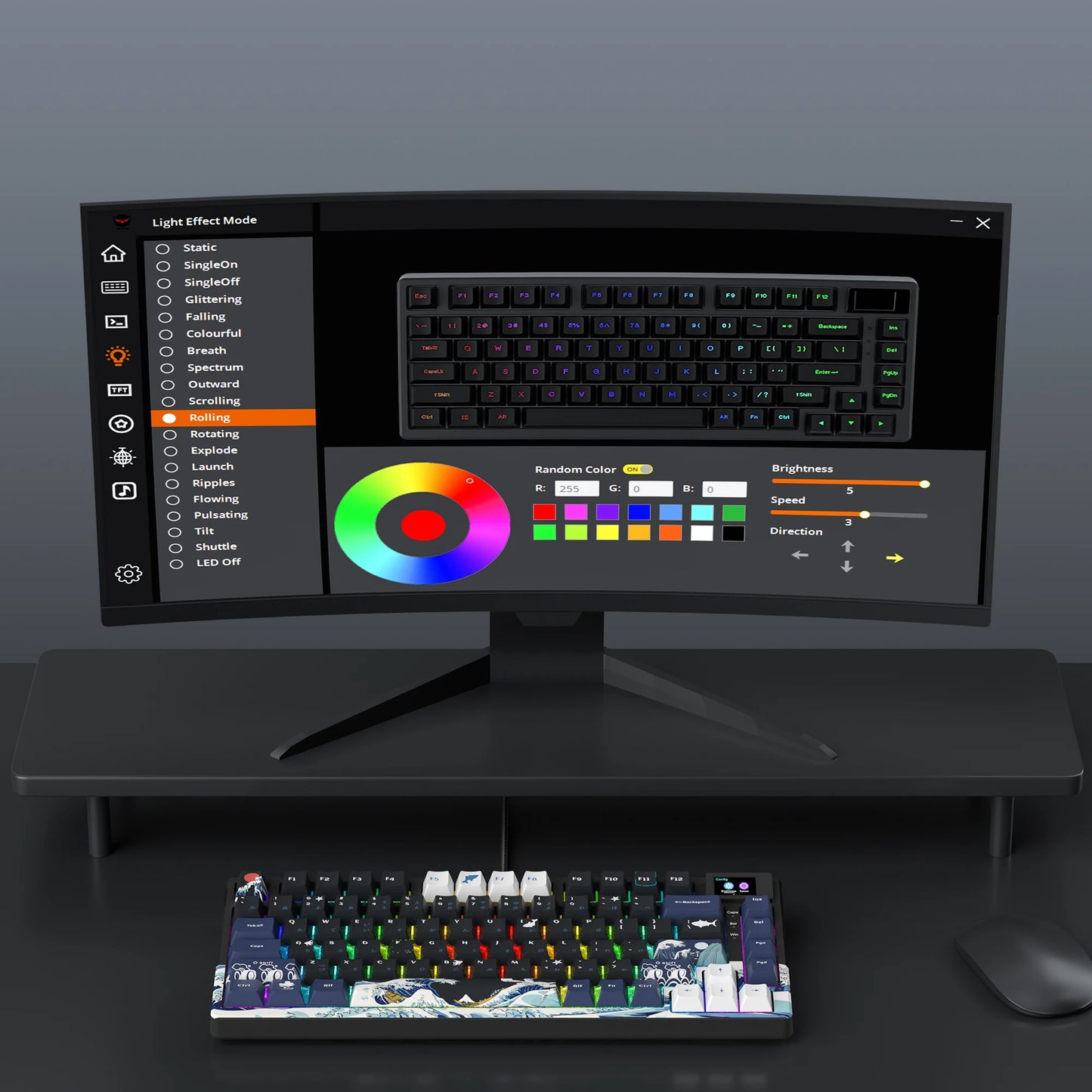 CF Mechanical Gaming Keyboard