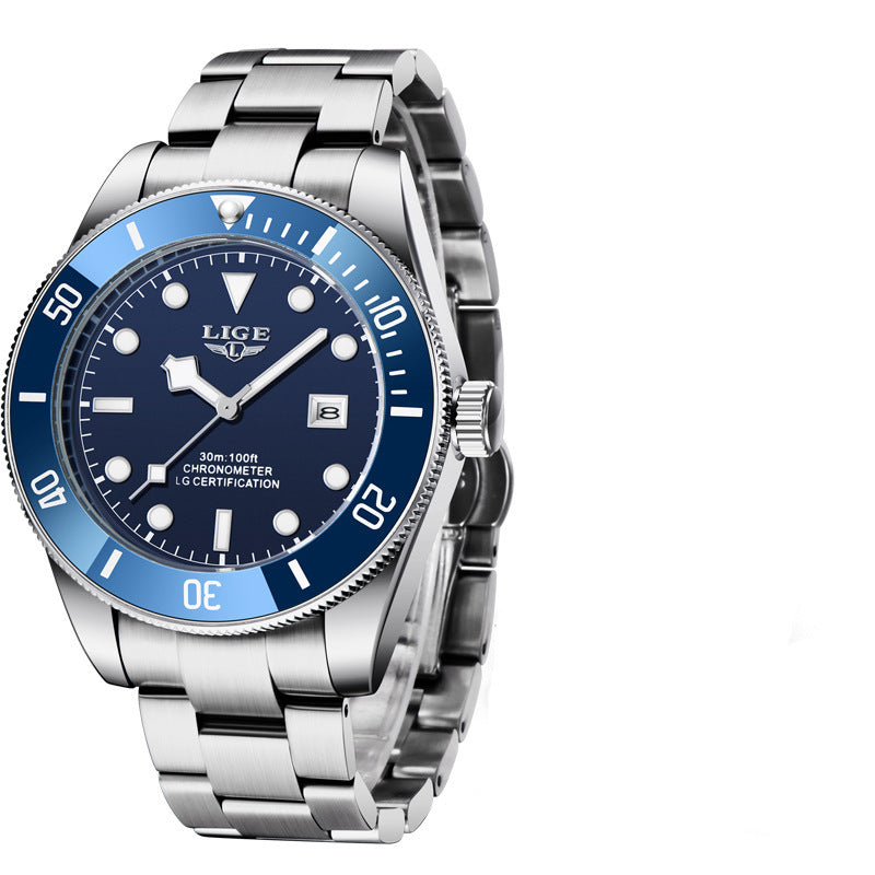 Classic Steel Quartz Watch