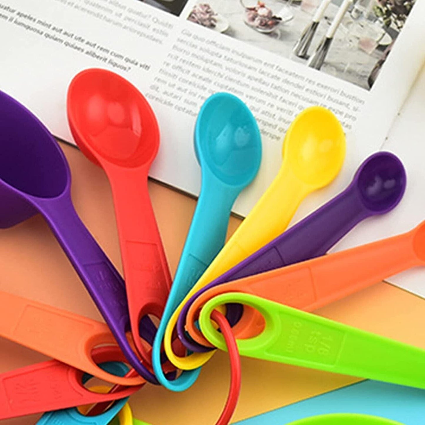 Colorful 12-Piece Measuring Set