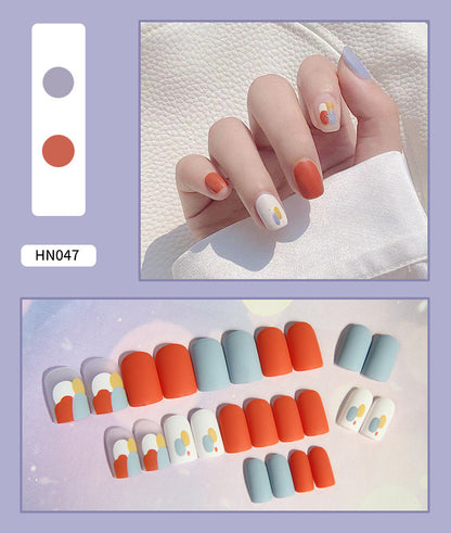 Colorful Nail Art Patch Set