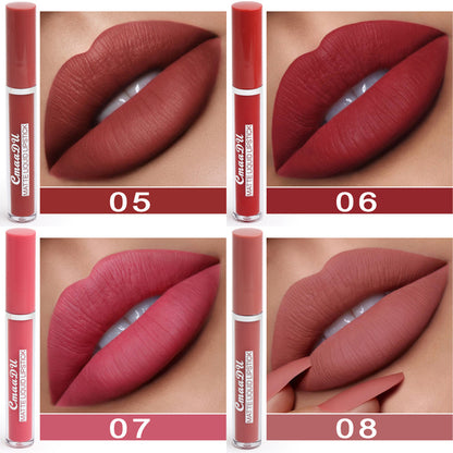 10-Pack Matte Lipstick Set