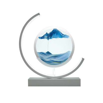 Elegant 3D Quicksand LED Lamp