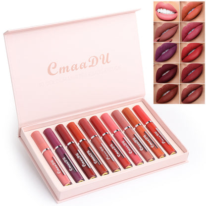 10-Pack Matte Lipstick Set
