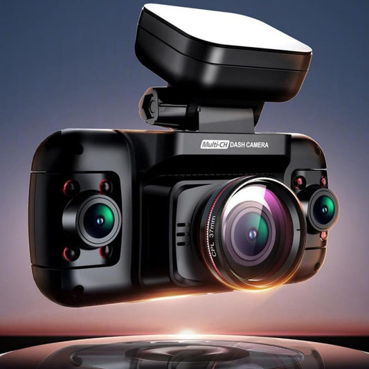 Panoramic 4-Lens Driving Recorder