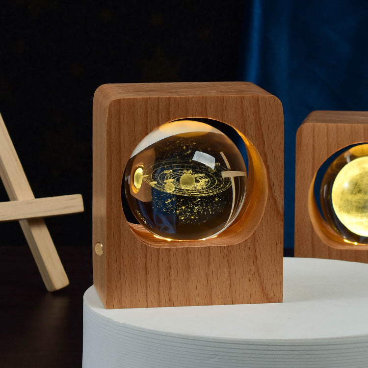 Crystal Ball Night Light: Enchanted Glow