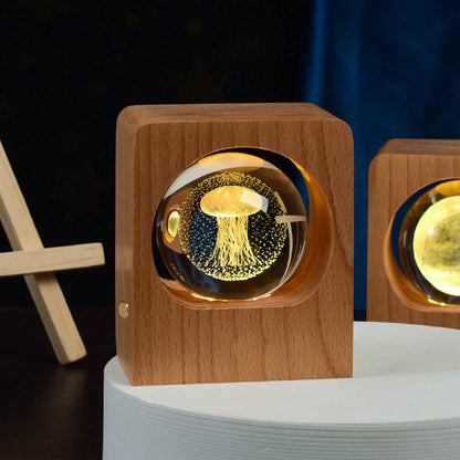 Crystal Ball Night Light: Enchanted Glow