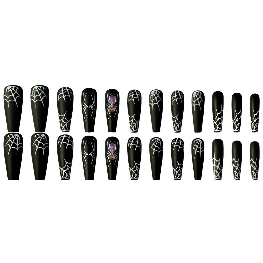 Spooky Spider Halloween Nail Armor
