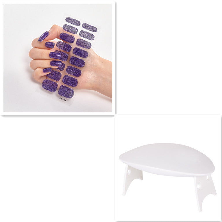 Scallion Powder Nail Art Stickers