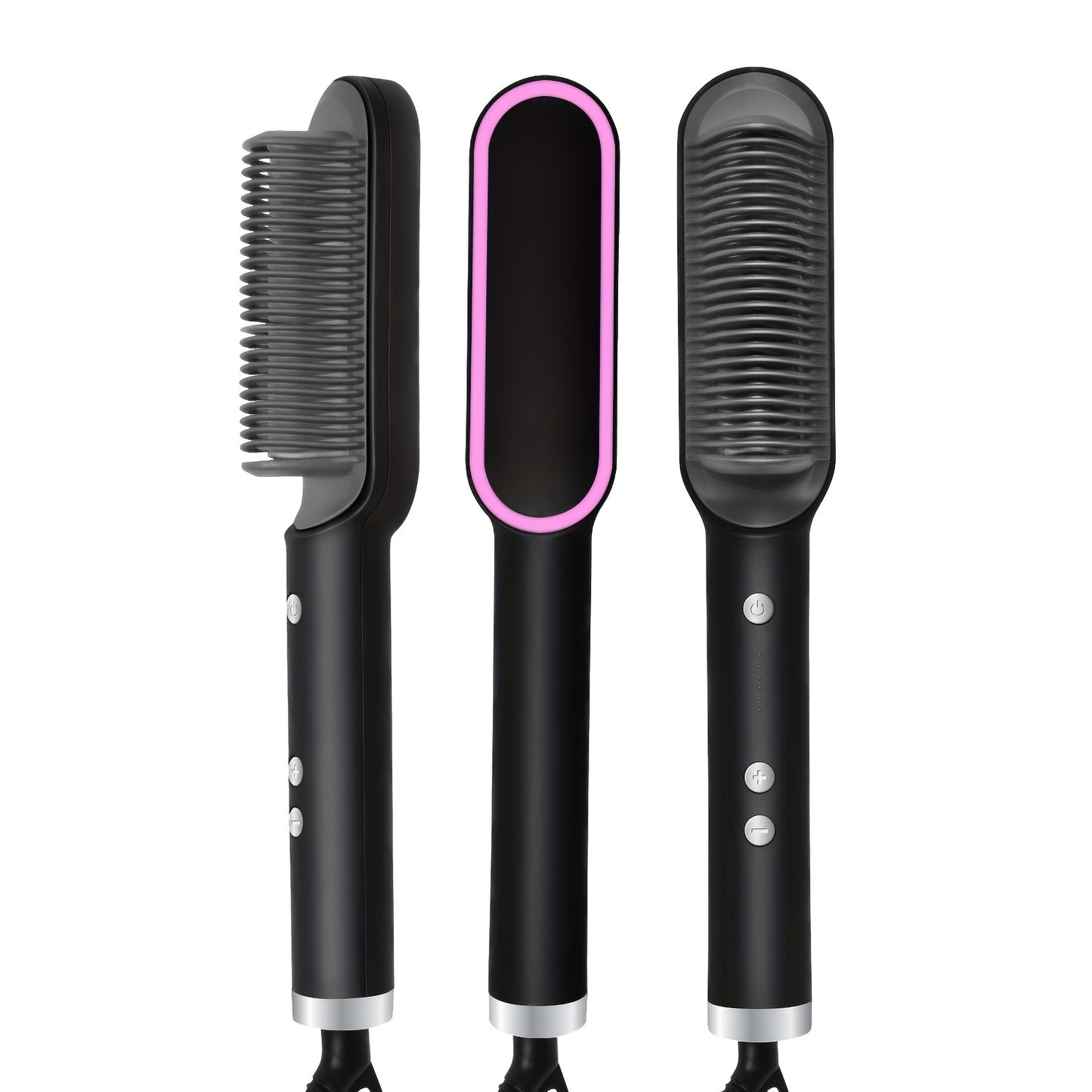 2-in-1 Straightener & Curler Brush