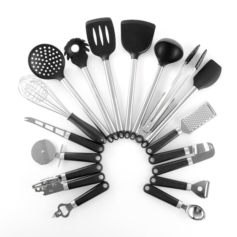Modern Silicone &amp; Steel Utensils