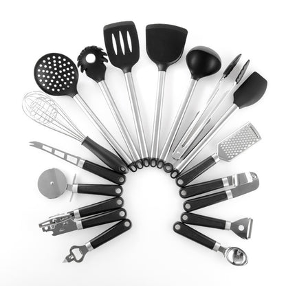 Modern Silicone &amp; Steel Utensils