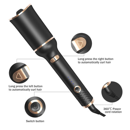 Automatic Spiral Ceramic Curler