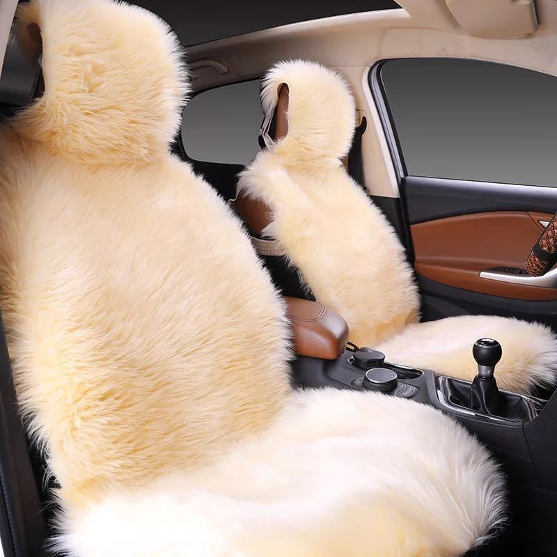 Plush Winter Car Seat Covers