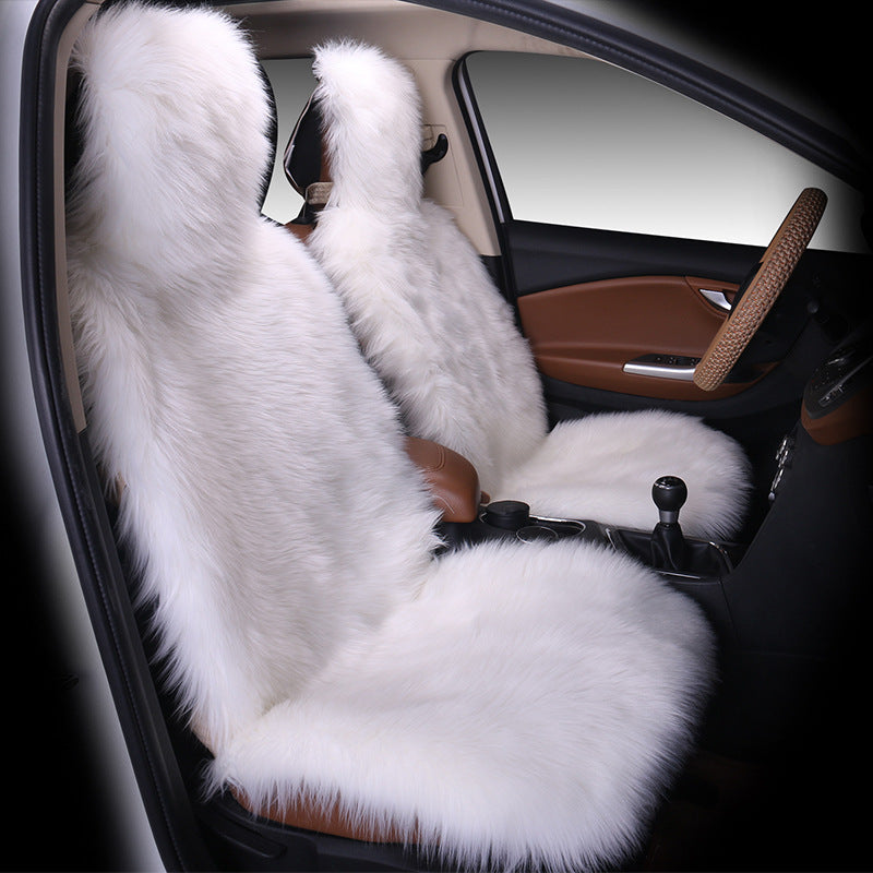 Plush Winter Car Seat Covers