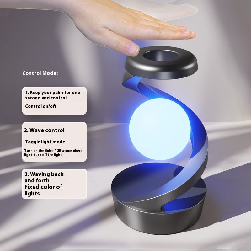Rotating Moon Lamp with Charger