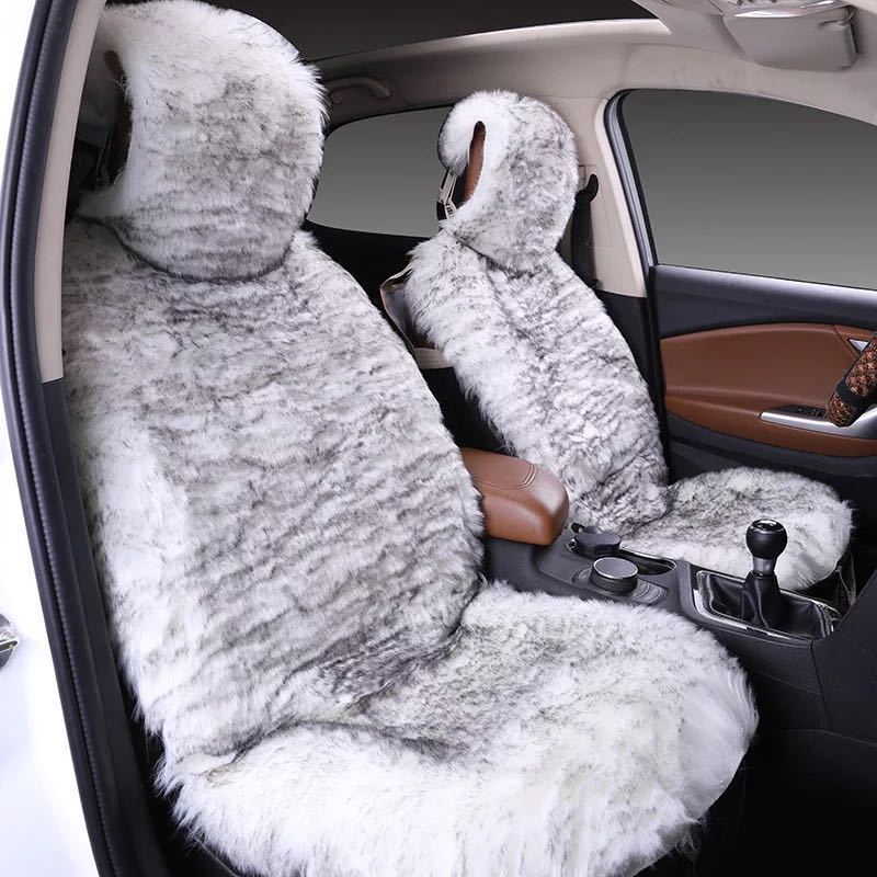 Plush Winter Car Seat Covers