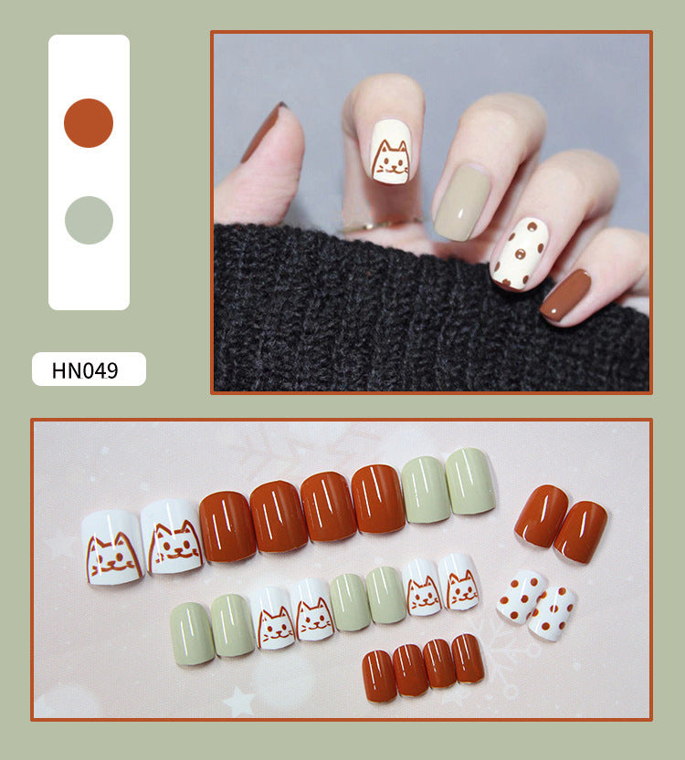 Colorful Nail Art Patch Set
