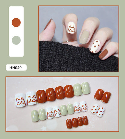 Colorful Nail Art Patch Set