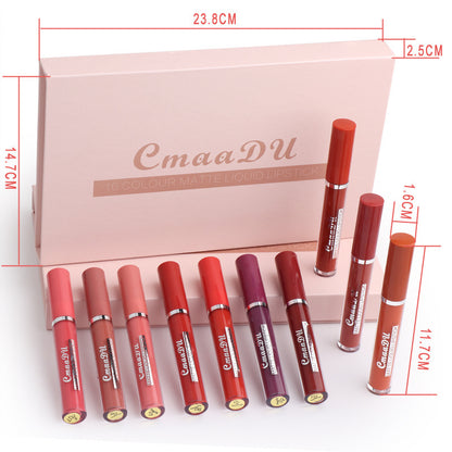 10-Pack Matte Lipstick Set