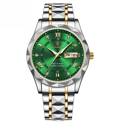 Elite Men’s Luminous Quartz Watch