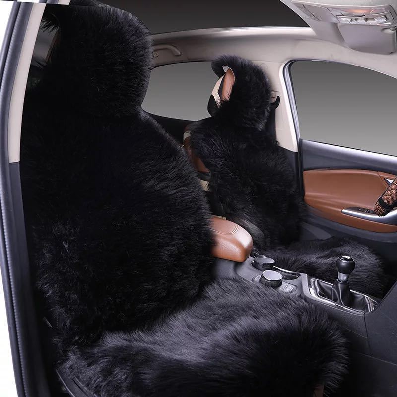 Plush Winter Car Seat Covers